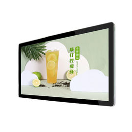 Δίκτυο Wifi τοποθετημένα ψηφιακά σύστημα σηματοδότησης 32 ίντσας τοίχος/Hd 1080p που διαφημίζει το φορέα LCD