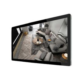 ο τοίχος τοποθετεί το ψηφιακό σύστημα σηματοδότησης 49 ίντσας με το διαφημιστικό φορέα οθόνης αφής HD LCD για τη λεωφόρο
