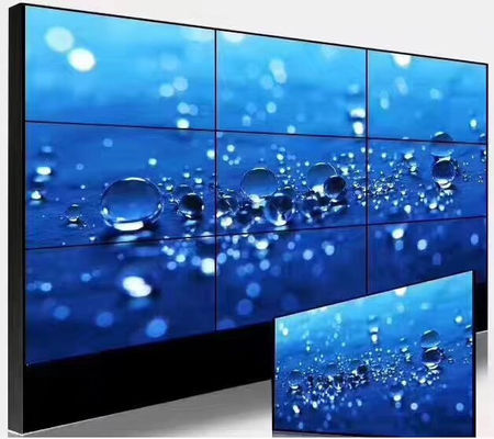 περίπτερο 49 επίδειξης διαφήμισης 3x3 4k» τηλεοπτικό τοποθετημένο τοίχος ψηφιακό σύστημα σηματοδότησης