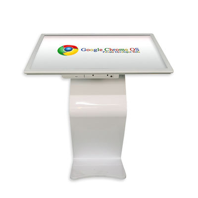 Ψηφιακό σύστημα σηματοδότησης 450CD/M οθόνης αφής διαφήμισης RoHS LCD οριζόντιο περίπτερο επίδειξης