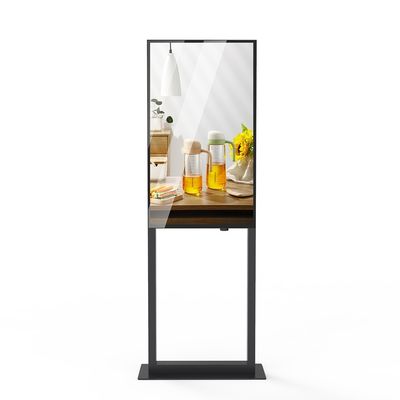 Πάτωμα που στέκεται την ψηφιακή οθόνη αφής επίδειξης ανελκυστήρων LCD συστημάτων σηματοδότησης για τη διαφήμιση