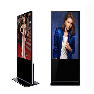 1.8GHz LCD ψηφιακή διαφήμισης διαφήμισης στάση πατωμάτων οθόνης φορέων πολυ