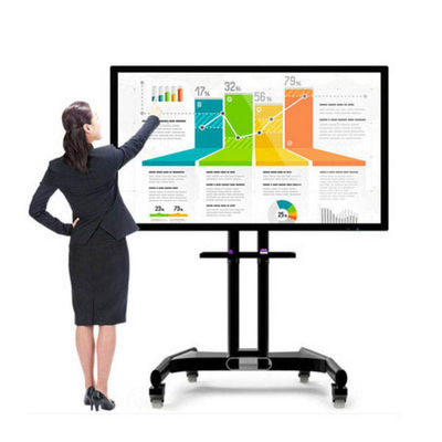 Οι υπέρυθρες ακτίνες αγγίζουν τον ψηφιακό έξυπνο εκπαιδευτικό πίνακα 60Hz οθόνης αφής Whiteboard