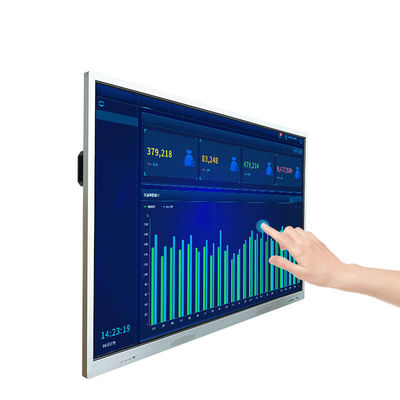 Ο τοίχος τοποθέτησε τον ηλεκτρονικό ψηφιακό έξυπνο πίνακα 2160P Touchable για τη διδασκαλία