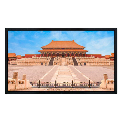 Τοποθετημένη ψηφιακή επίδειξη συστημάτων σηματοδότησης διαφήμισης μη αφής LCD 49 ίντσας τοίχος