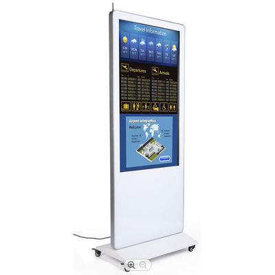 LCD κινητή αφής στάση πατωμάτων περίπτερων διαφήμισης συστημάτων σηματοδότησης οθόνης ψηφιακή
