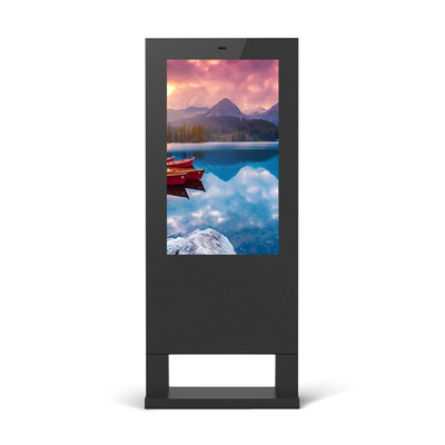 αδιάβροχο LCD πάτωμα 4K HD που στέκεται την ψηφιακή συστημάτων σηματοδότησης οθόνη διαφήμισης πινάκων διαφημίσεων υπαίθρια