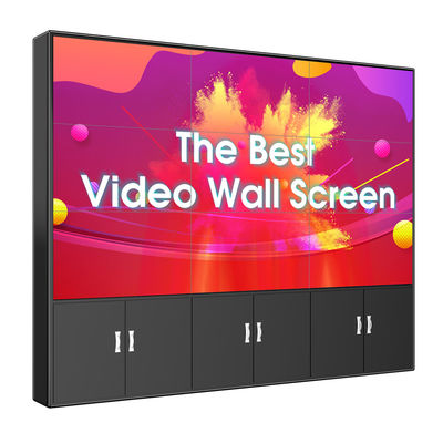 Διαφήμιση συνδετικός τις τηλεοπτικές επιτροπές τοίχων επίδειξης οθόνης αφής LCD 55» 0.53mm X 0.53mm